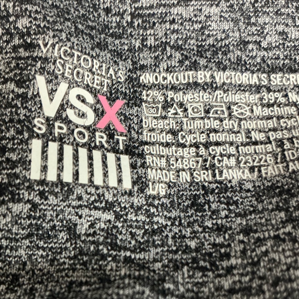Victoria's Secret VSX SPORT KNOCKOUT Heather Gray Leggings - Picture 7 of 12